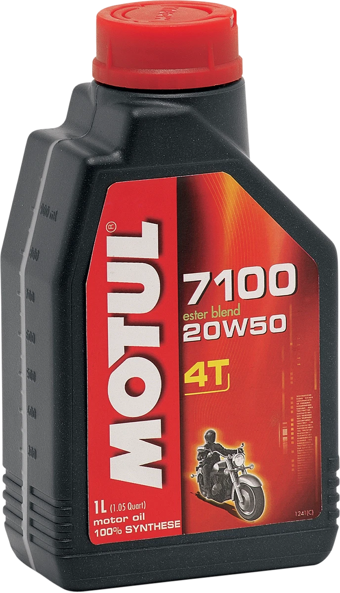 MOTUL 7100 4T Synthetic Oil 20W-50 for Motorcycle (1L) 104103