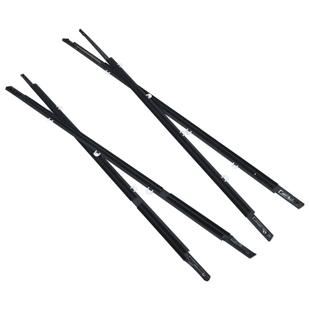 Set of 4 Window Weatherstrip Moulding Trim for Honda Accord (2008–2012)