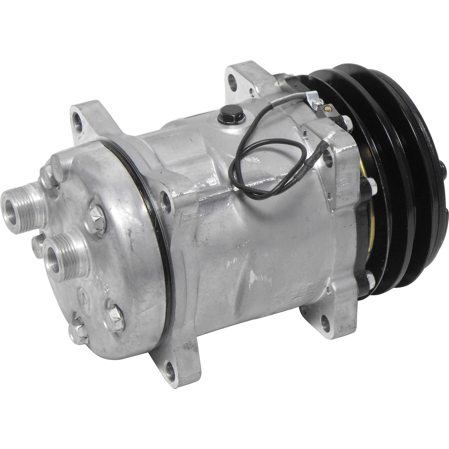 A C Compressor with A C Clutch Replacement for Ford F250 Super Duty (2011-2016)
