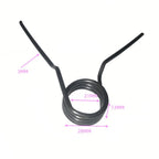 Tire Changer Torsion Spring for Heavy-Duty Applications (No Part Numbers)