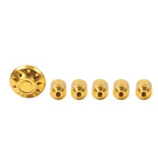 Gold Front Hubcap Screw Wheel Cover for Vespa Primavera/Sprint 150 (13-21)