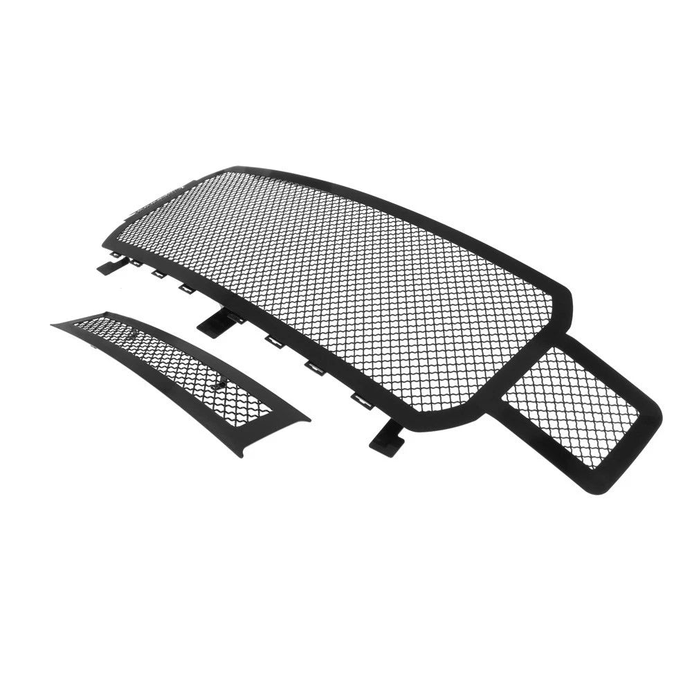 Stainless Steel Black Mesh Grille Insert for Ford F-150 (2018–2020)
