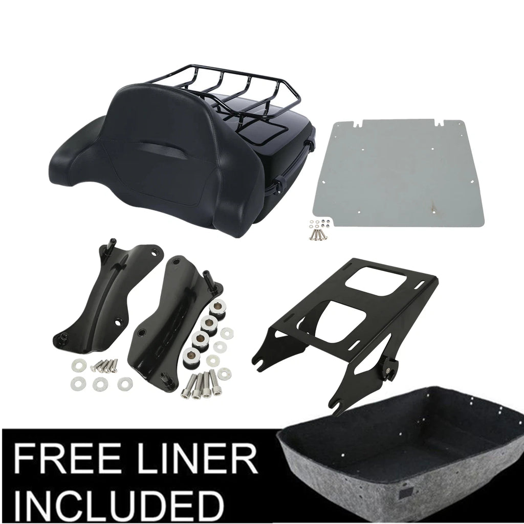 Trunk Mount Rack Docking Kit for Harley Touring Road Glide (2014–2023)
