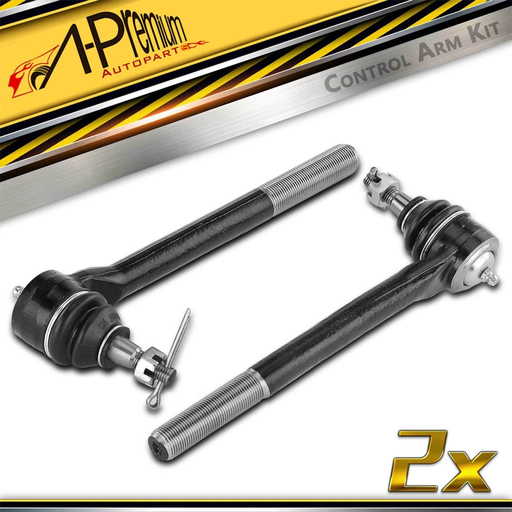 2X Front Outer Tie Rod End for Chevy S10 (1996–2003)