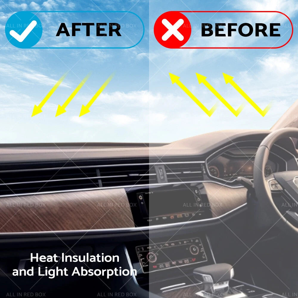 Dashboard Cover for Audi Q7 4L (2006–2014) Non-Slip Black Mat