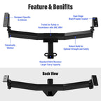 2 Inch Trailer Towing Hitch for Nissan Rogue (2008-2020)