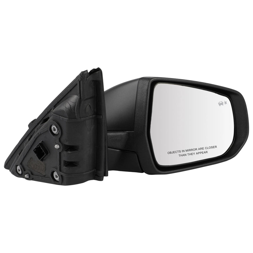 Right Rear Door Mirror for Chevrolet Malibu (2016–2021) Heated, Object Warning, 12 Pins
