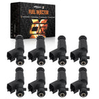 8x Fuel Injector for Cadillac DeVille 4.6L V8 2000-2005 12559036 4 Hole