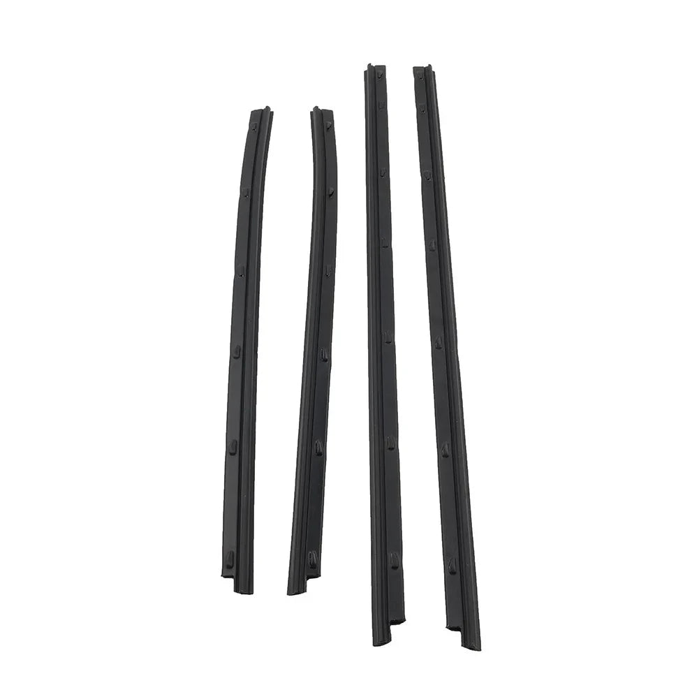 4pcs Inner Front Rear Door Belt Moulding for Toyota Hilux Vigo (2004-2014)