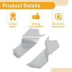 Interior Door Handle Bowl Cover Trim for Mazda CX60 (2022–2024) Silver Tone