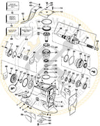 Water Pump Kit for OMC Cobra (1986–1993) Replaces 984461, 983895, 18-3348