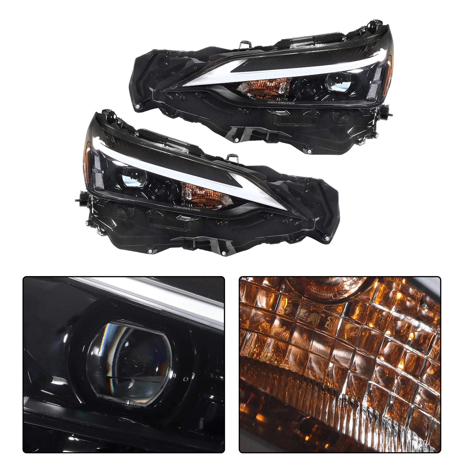 2X LED Headlight Assembly for Lexus NX250/350/350h (2022–2025)