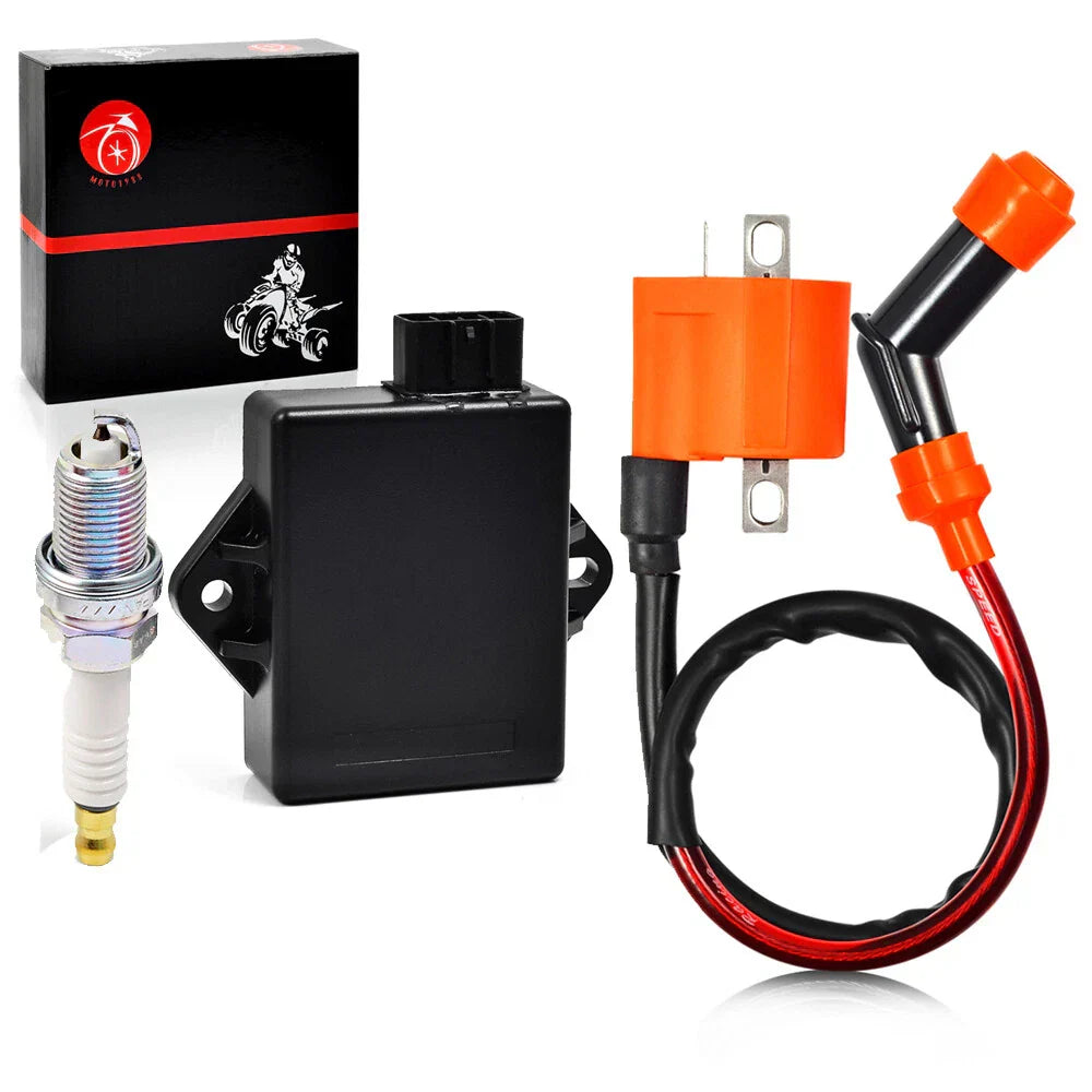 Ignition Coil CDI & Spark Plug for Polaris Magnum 325 4X4 4WD (2000–2002)