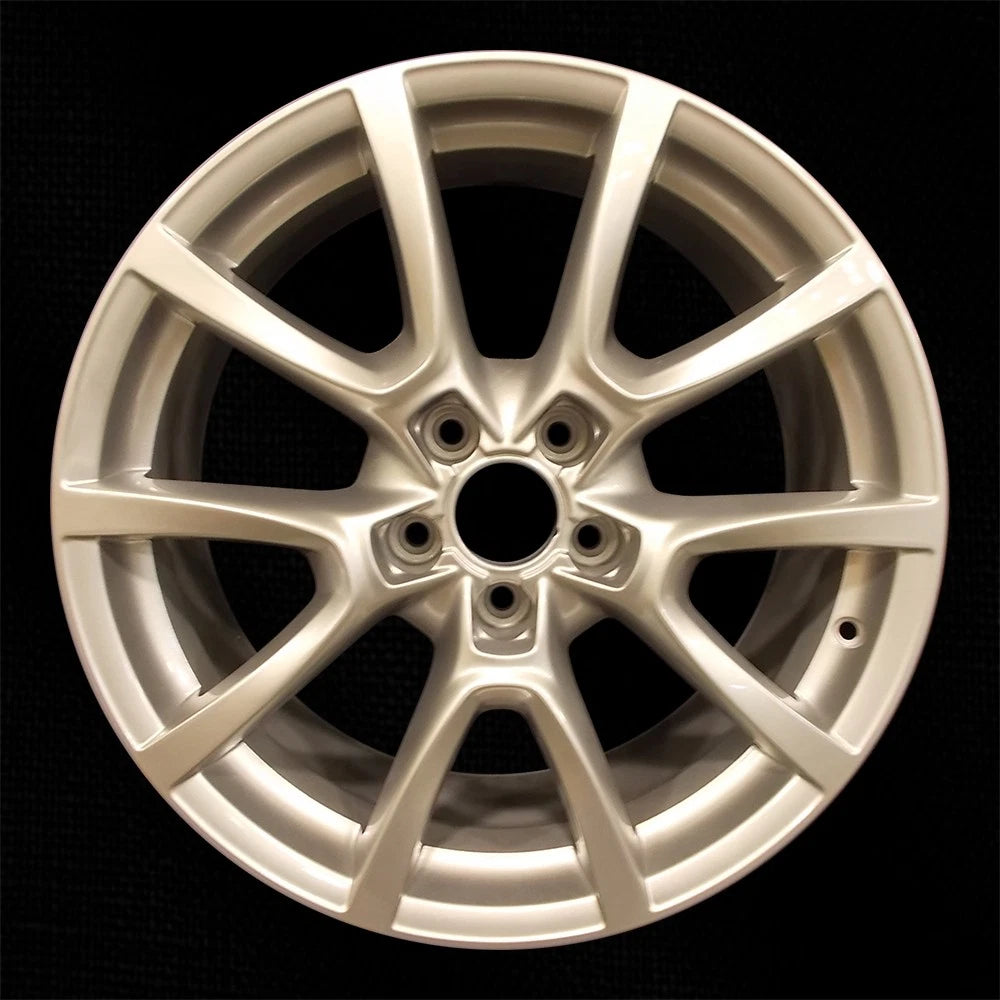 Factory Wheel 18x8 Bright Fine Metallic Silver Full Face for Audi Q5 (2009–2017)