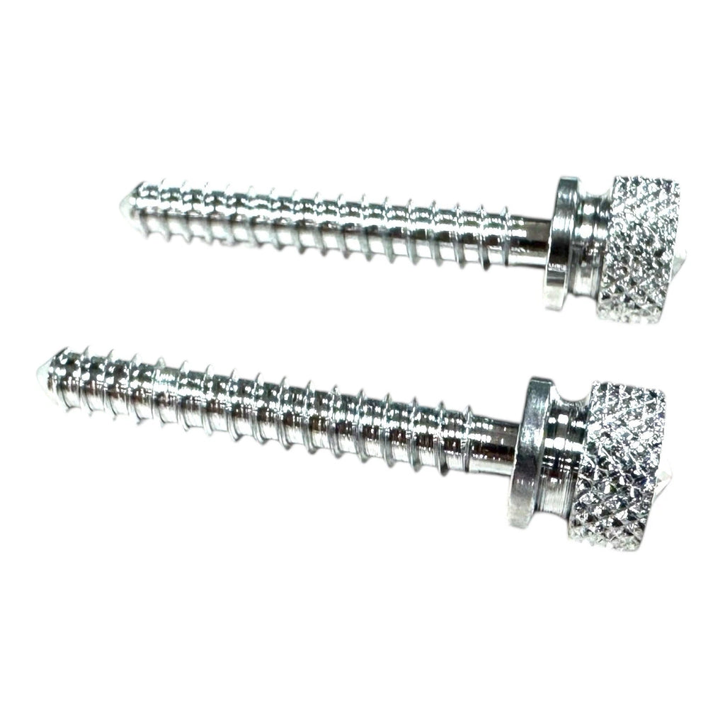 Chrome Metal Clear Jewel Crystal Long Dash Screws for Freightliner (2005–2015)