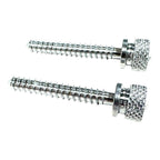 Chrome Metal Clear Jewel Crystal Long Dash Screws for Freightliner (2005–2015)