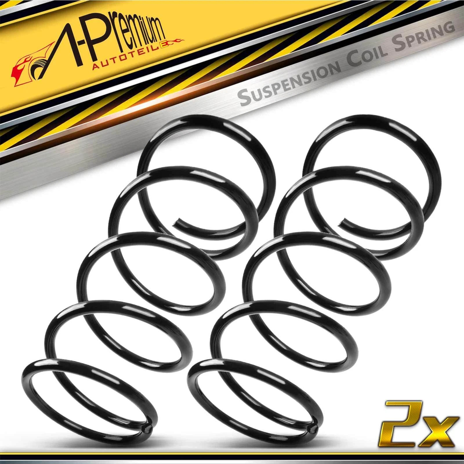 2X Front Coil Springs for Mitsubishi Galant (1999–2003)