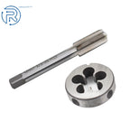 1/2"-28 Tap and Die Set for HSS Gunsmithing Tool (22LR, 223, 5.56, 9mm)