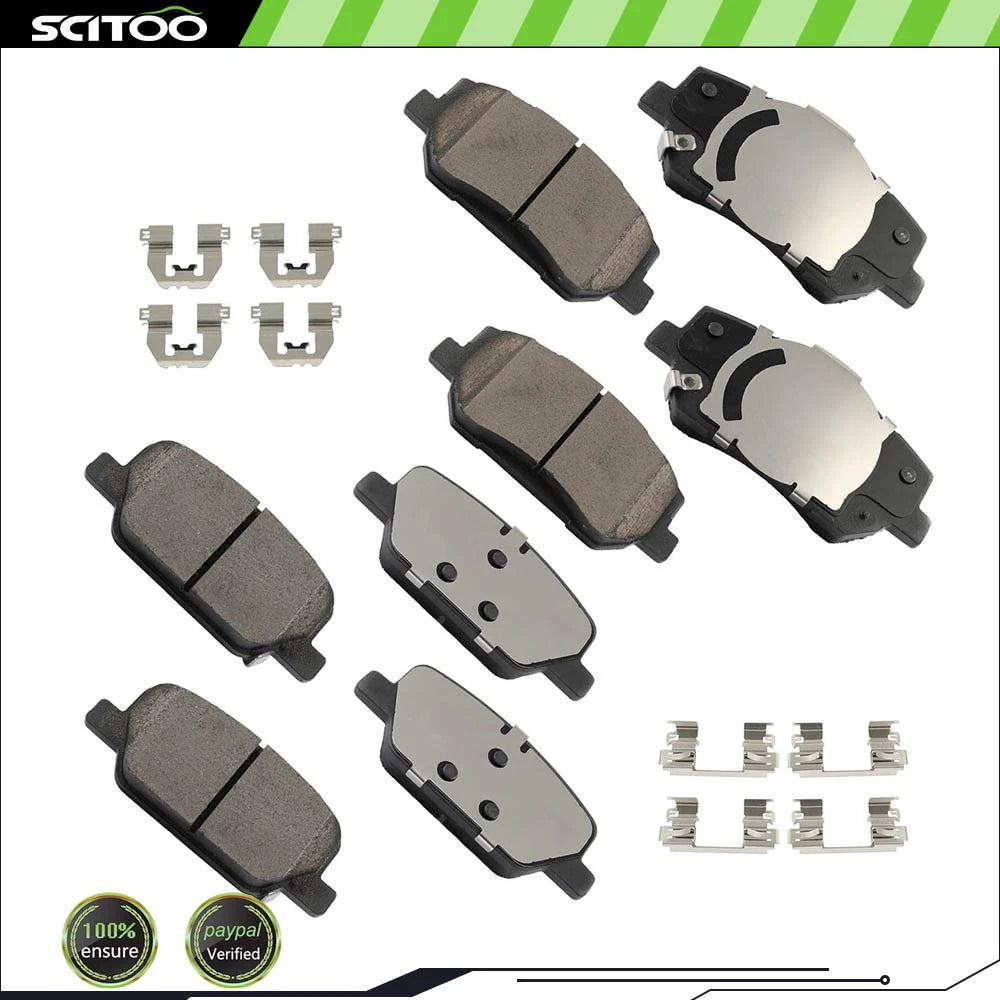 8PCS Disc Brake Pads for Hyundai Santa Fe (2019–2020)