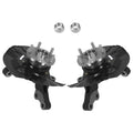 Pair Front Steering Knuckle & Wheel Hub Bearing for Toyota Matrix (2003–2013)