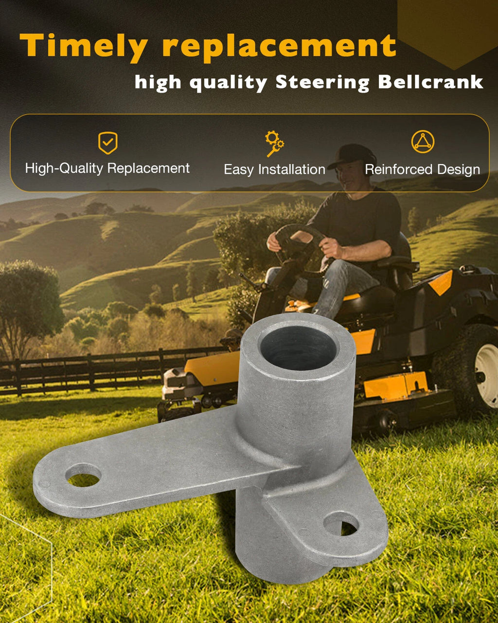 Steering Bellcrank for Cub Cadet Z-Force 15 18 42 44 (2010-2015)
