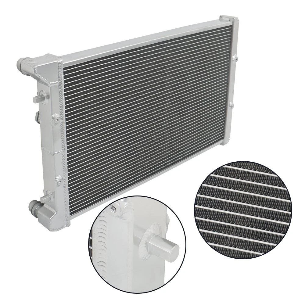 Aluminum Dual Core Cooling Radiator for VW Golf Jetta MK4 (1999–2006)