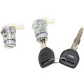 Set of 2 Door Lock Cylinders for Honda Civic Acura Integra Prelude CRX