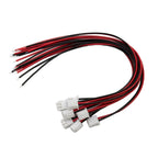 Set of 10 XH2 54mm 2 Pin Connectors with 200mm Wires for Automotive Applications