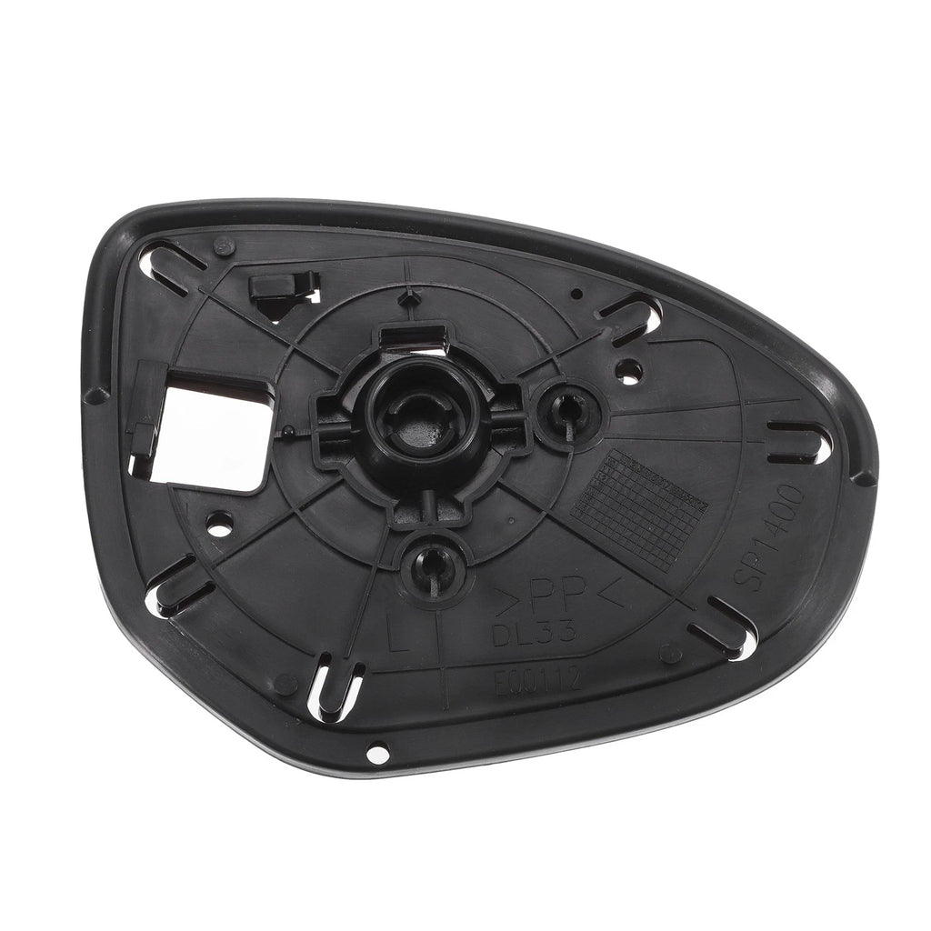 Driver Side Mirror Glass w/ Backing Plate for Mazda 2, 3 (Non-heated)