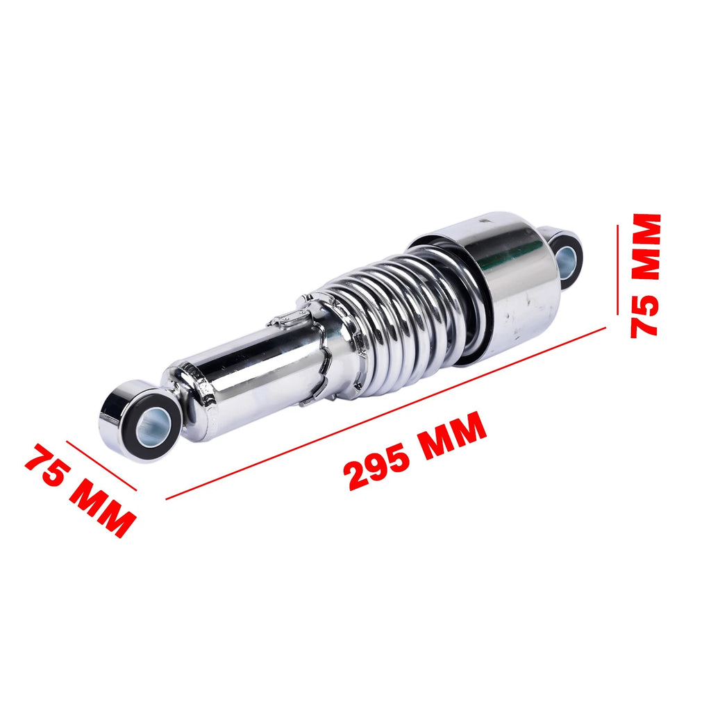 Pair Chrome Rear Shocks for Harley Dyna Sportster Touring