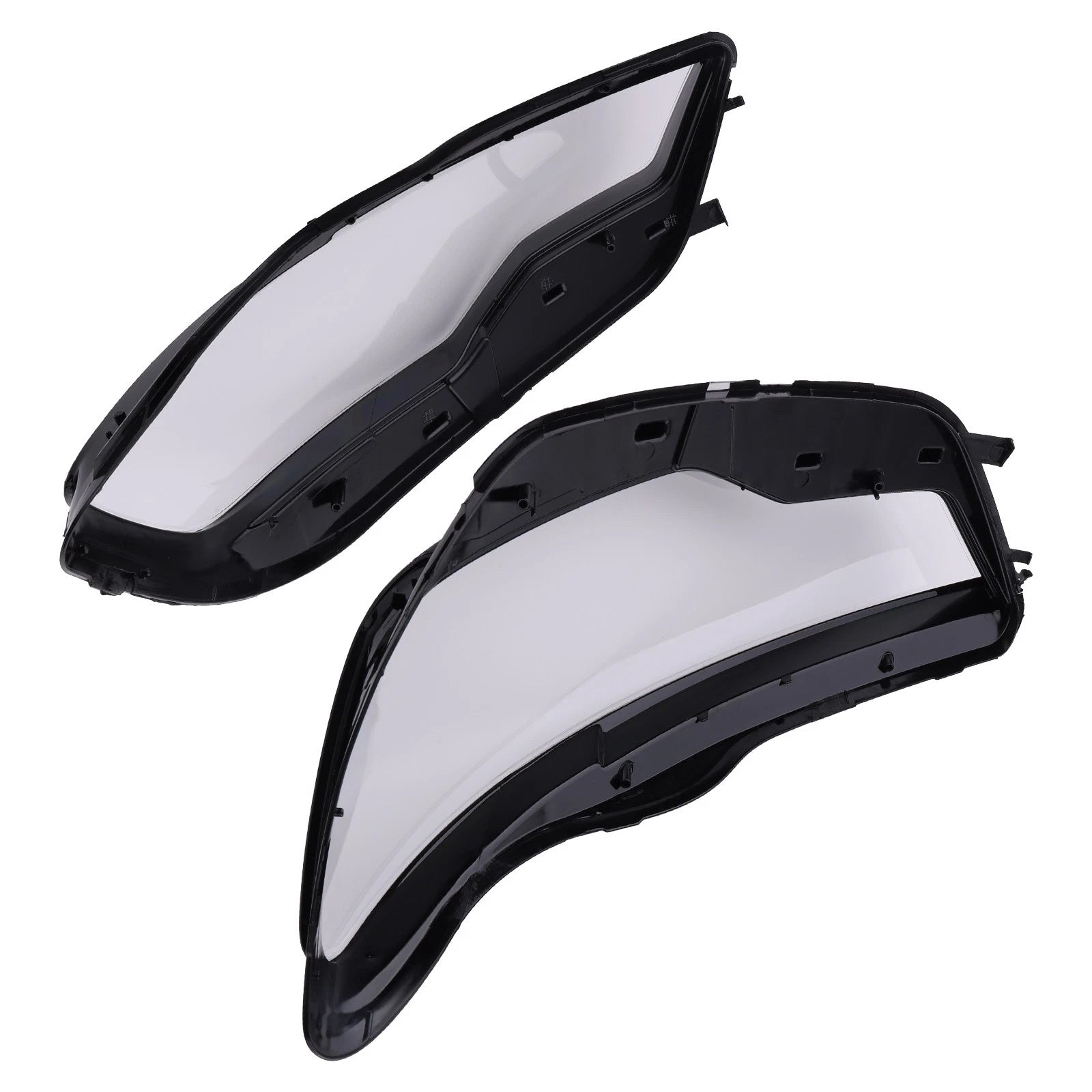 Clear Headlight Lens Covers for Audi A6 C7 (2012–2018)