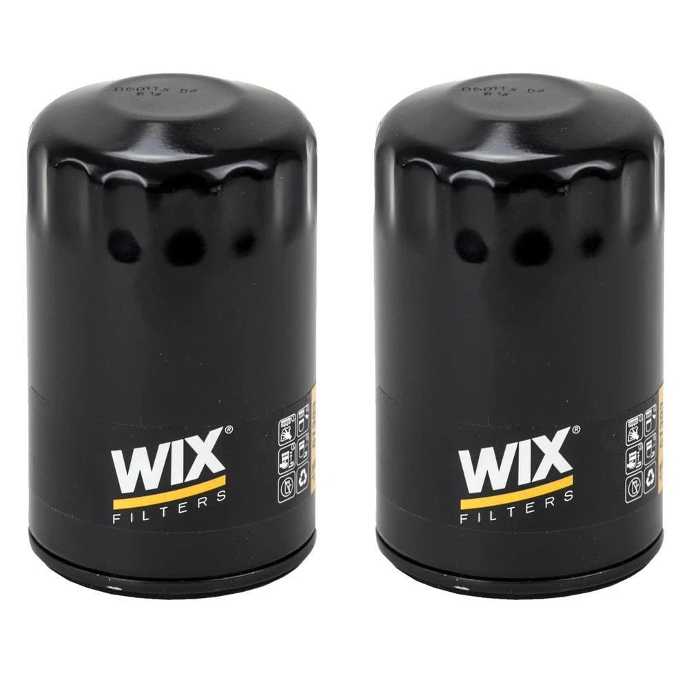 2X Wix 51393 Engine Oil Filter Kit for (Spin-On)