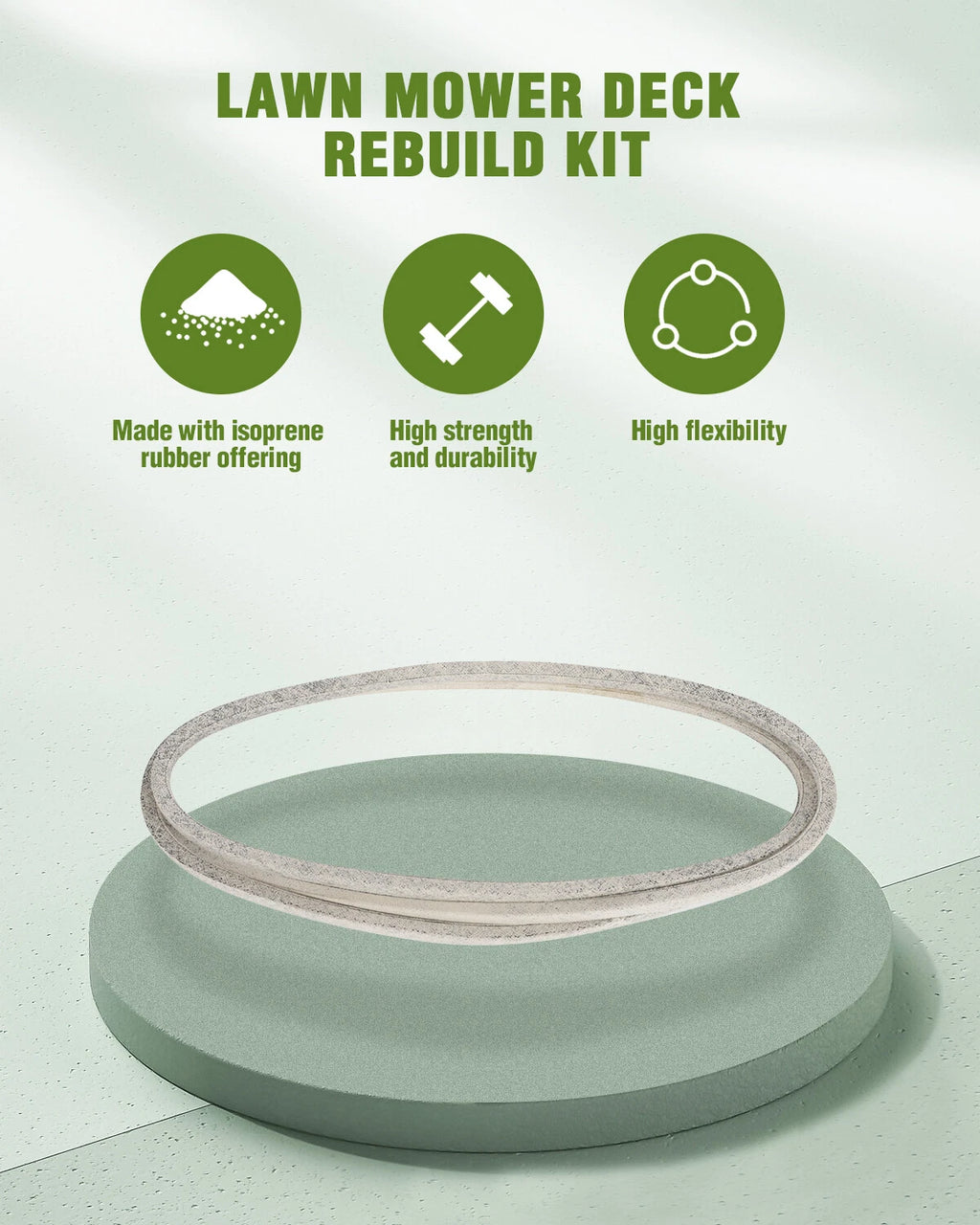 Deck Belt Blade Kit for John Deere L100 L108 L118 L111 L110 (2000–2005)