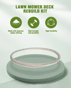 Deck Belt Blade Kit for John Deere L100 L108 L118 L111 L110 (2000–2005)