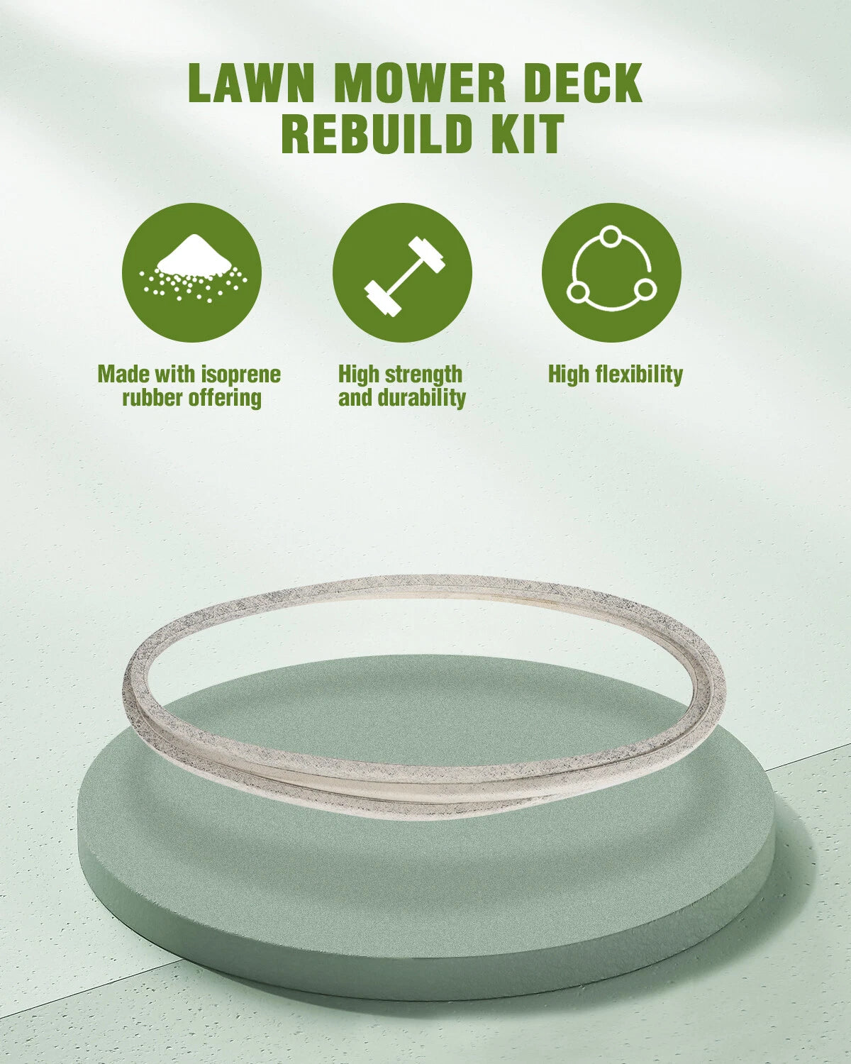 Deck Belt Blade Kit for John Deere L100 L108 L118 L111 L110 (2000–2005)