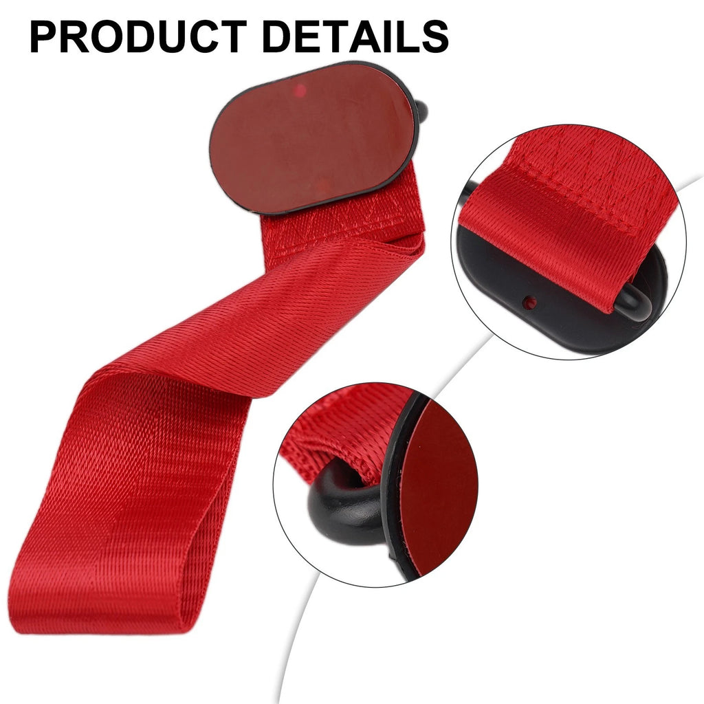 Safety Colored Ribbon Towing Strap for All Vehicles (Universal Fit)