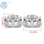 2X Brake Caliper with Bracket for Hyundai Santa Fe XL (2007-2016)