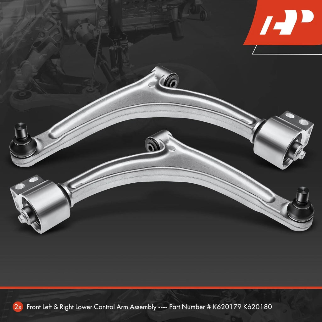 2X Front Lower Control Arm with Ball Joint for Chevrolet Malibu (2008-2012)