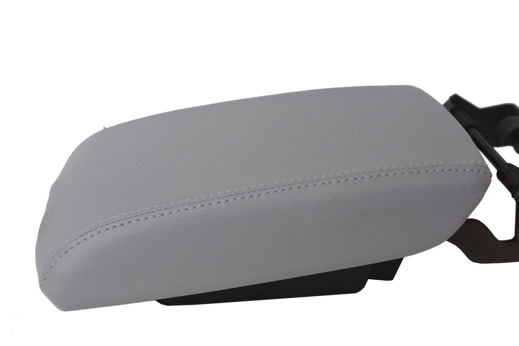 Center Console Armrest Cover for Cadillac SRX (2010–2016) Gray Leather