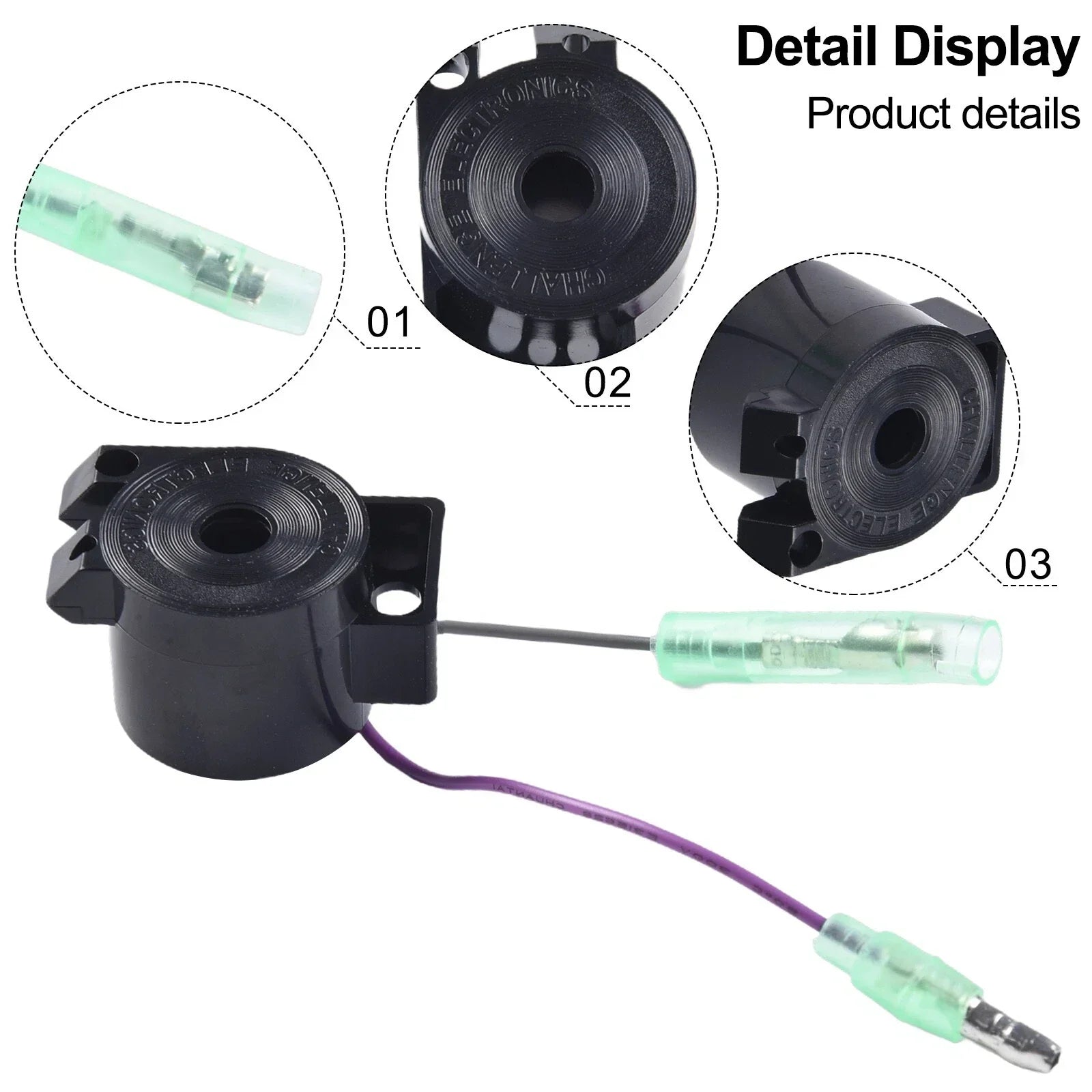 Alarm Function Audio Warn Alarm 1 Pc for Mercury Remote Control