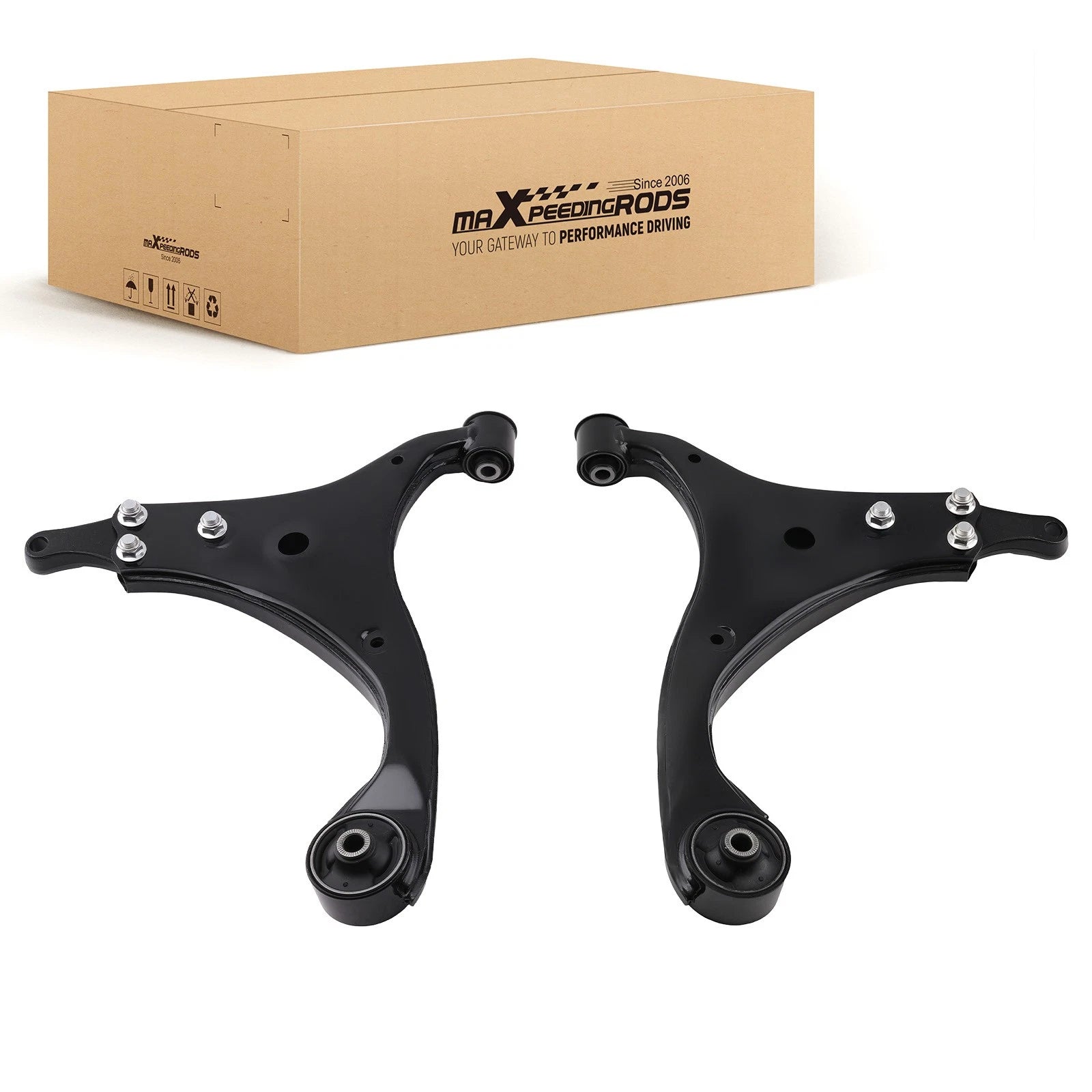 2x Left Right Front Lower Control Arms For Hyundai Elantra 2007 2008 2009 2010