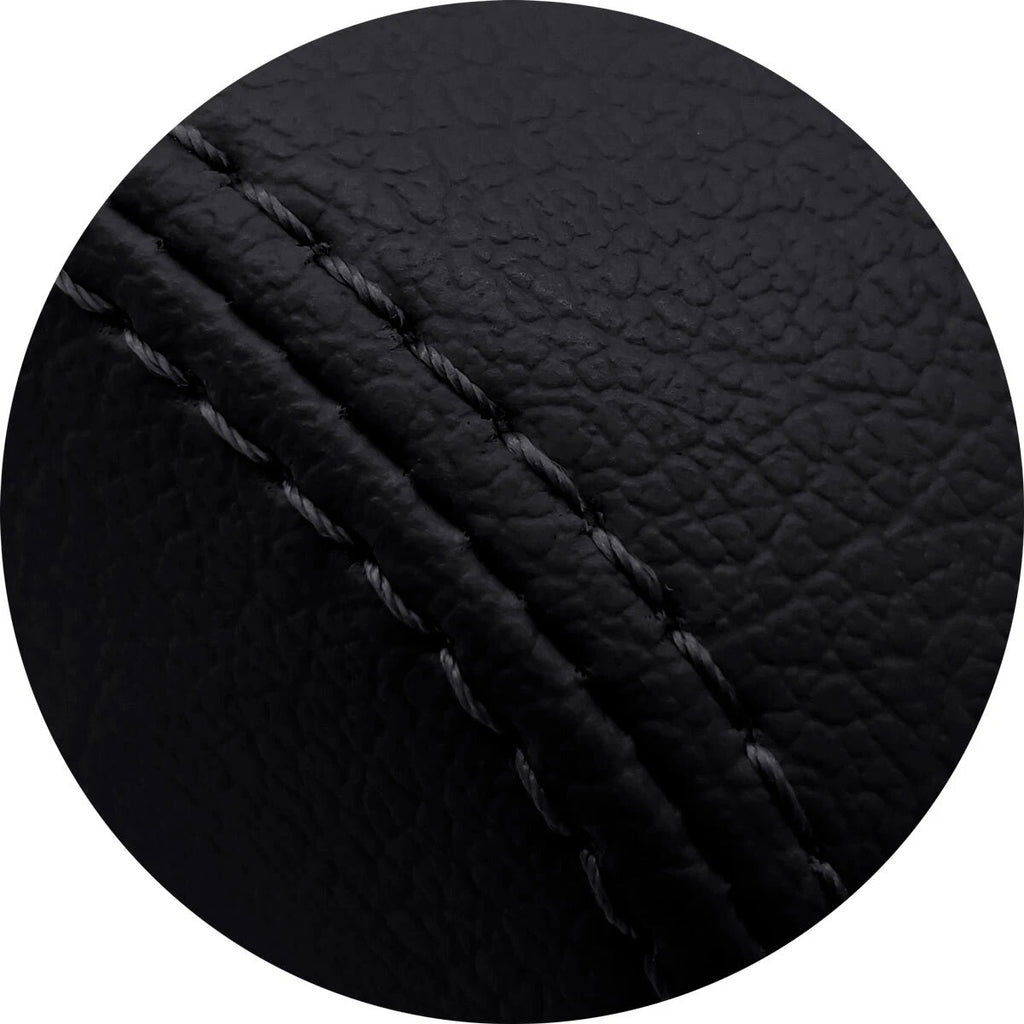 Center Console Armrest Cover for Ford Explorer (2011–2019) Black Leather