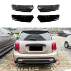 Rear Diffuser Lip Spoiler for Mini Cooper F55 F56 F57 (2014–2021) Carbon Fiber Look