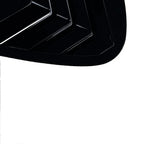 Black Side Rear Window Louvers Shutter Vent Cover for BMW 1 Series (2005-2011)