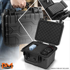 Heavy Duty Waterproof Dustproof Storage Case 9.5" X 7.5" X 6.75"