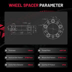 Wheel Spacers for Suzuki Grand Vitara Vitara (2006-2018)