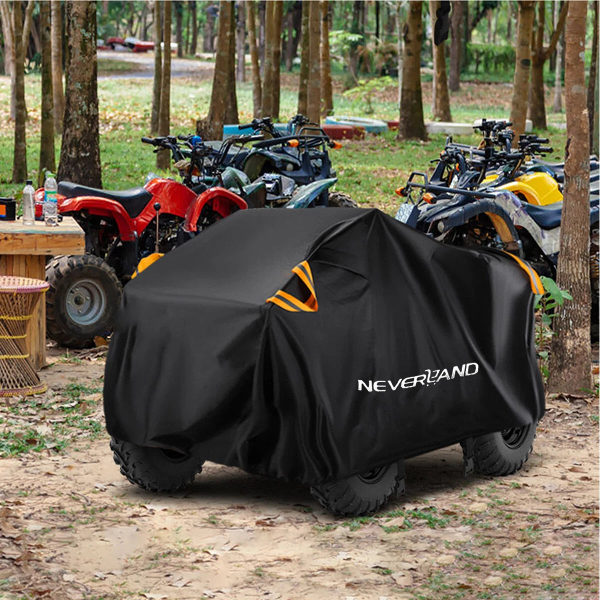 ATV Cover Waterproof Dust Rain Protector for Polaris Honda Yamaha Can-Am Suzuki (All Years)