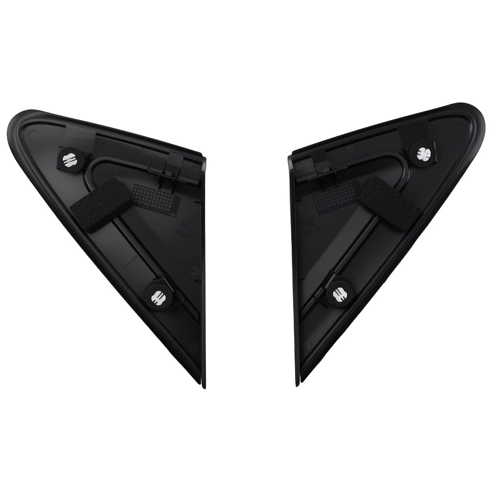 Black Fender Triangle Molding Trim for Mitsubishi Eclipse Cross (2018–2021)