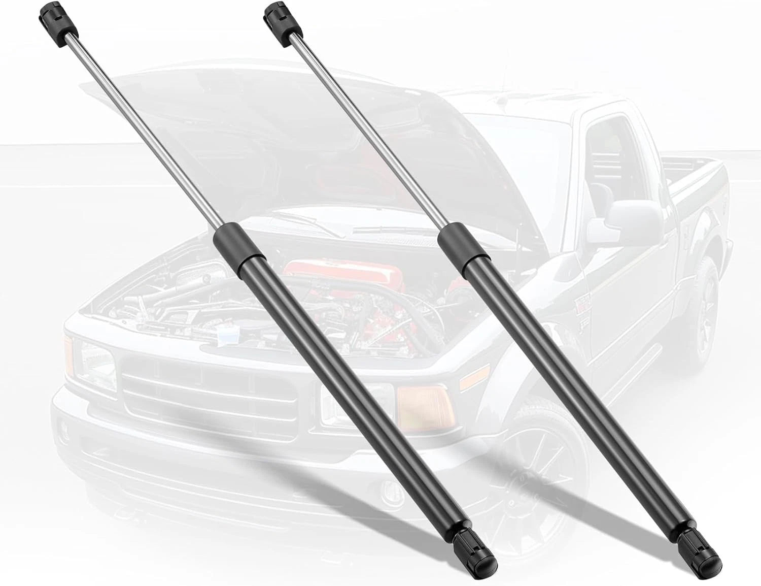 2X 6560 Front Hood Lift Supports Struts for Ford Taurus (2010–2019)