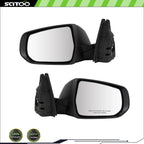 Set of 2 Door Mirrors for Chevrolet Malibu (2016–2021) Non-Heated